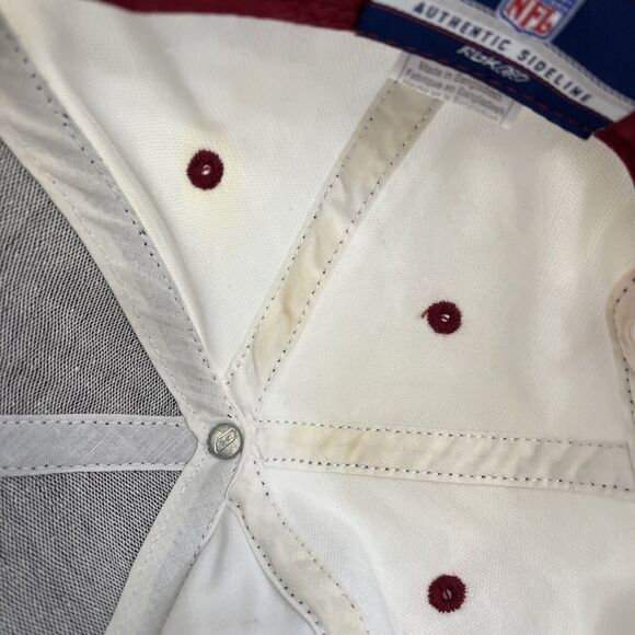 New York Giants Superbowl 42 Championship Adjustable Hat Cap NE Patriots 2008 - Picture 12 of 12